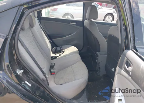 2017 Hyundai Accent Value Edition z USA, uszkodzony, nr VIN KMHCT4AE8HU353902